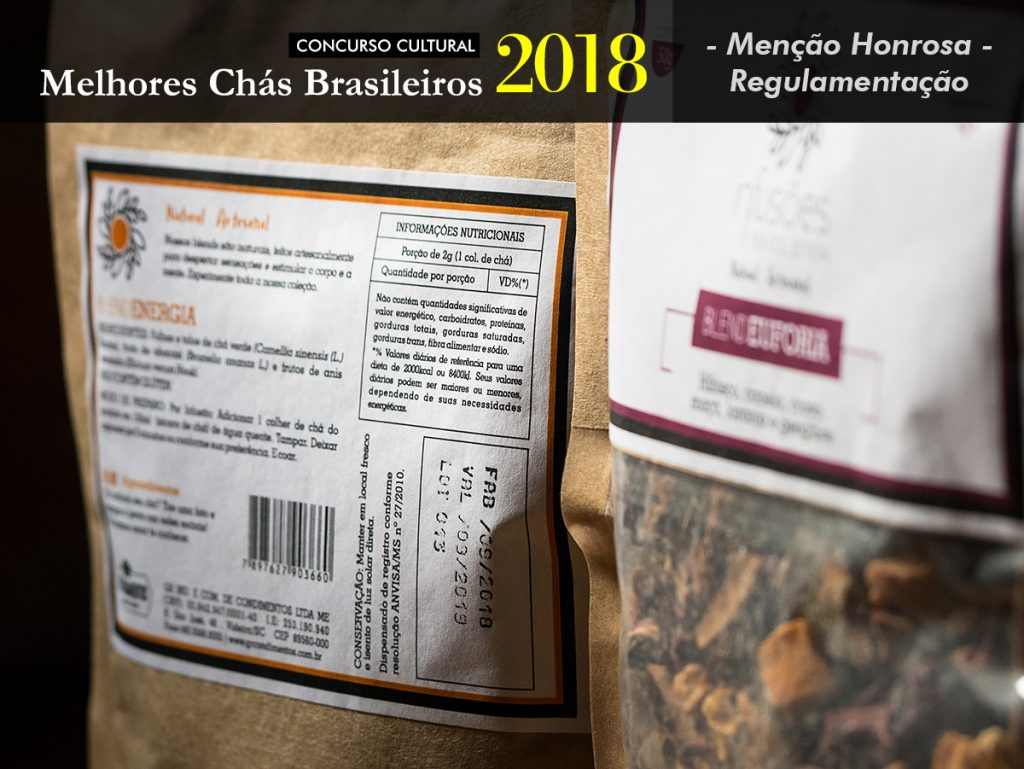 Concurso Cultural Melhores Chás Brasileiros 2018