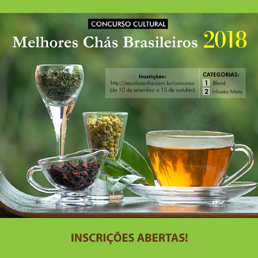 Concurso Cultural Melhores Chás Brasileiros 2018