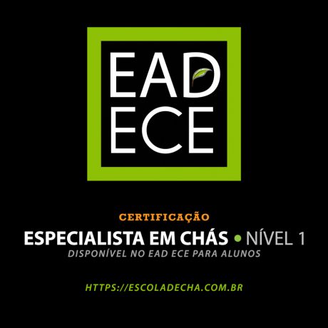 Certificação Especialista em Chás - Nível 1